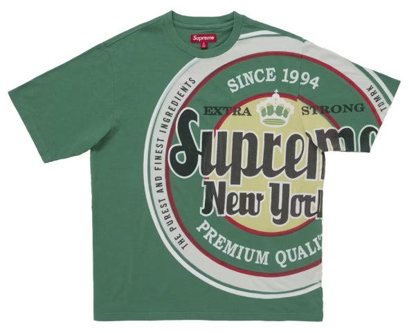 Supreme Lager S/S Top Green SZ SMALL