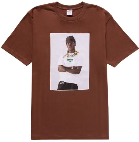 Supreme Tyler The Creator Tee Brown SZ SMALL