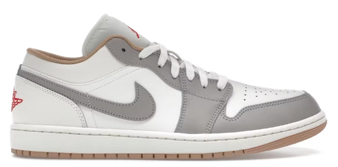 Jordan 1 Low Sail College Grey Rattan SZ 8 MISSING LID