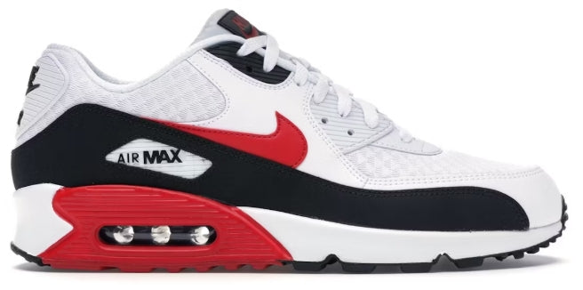 Nike Air Max 90 White University Red Black SZ 12 NO BOX