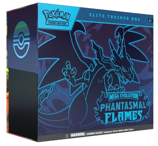 2025 Pokémon Mega Evolution Phantasmal Flames Elite Trainer Box