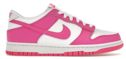 Nike Dunk Low Laser Fuchsia (GS) SZ 4Y MISSING LID