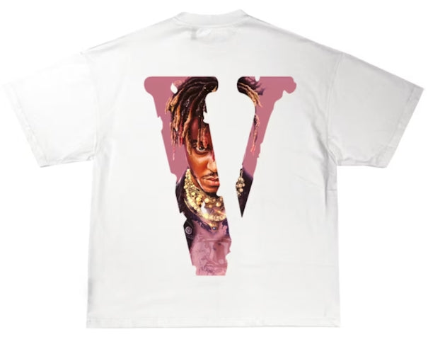 Juice Wrld x Vlone Legends Never Die T-shirt White SZ LARGE