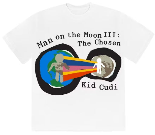 Kid Cudi CPFM For MOTM III Heaven on Earth T-shirt White SZ XL
