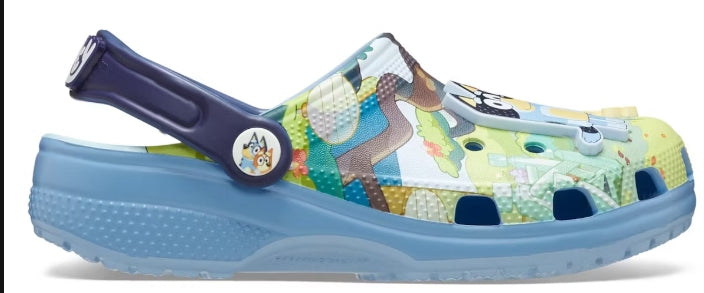 Crocs Classic Clog Bluey (TD) SZ 5C