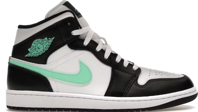 Jordan 1 Mid Green Glow SZ 10.5
