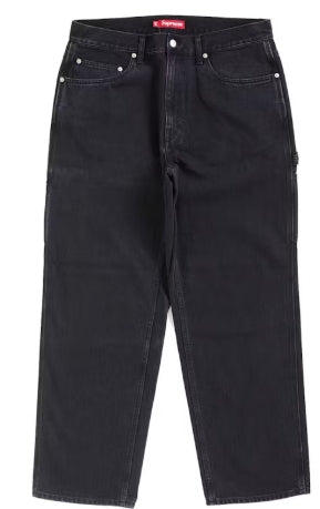 Supreme Denim Painter Pant Black SZ 34