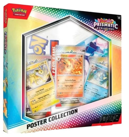 Pokémon Scarlet & Violet Prismatic Evolutions Poster Collection