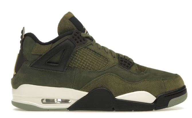 Jordan 4 Retro SE Craft Medium Olive SZ 8.5M USED