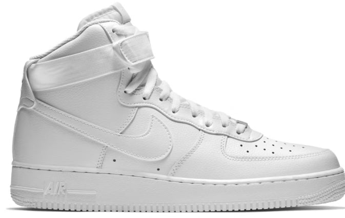 Nike Air Force 1 High 07 Triple White SZ 10