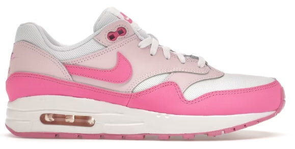 Nike Air Max 1 White Pink Foam (GS) SZ 6Y MISSING LID
