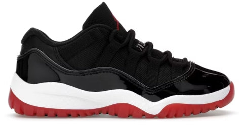 Jordan 11 Retro Low Bred (PS) (2025) SZ 13C MISSING LID