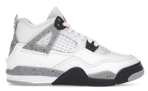 Jordan 4 Retro White Cement (2025) (PS) SZ 1Y MISSING LID