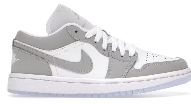Jordan 1 Low Wolf Grey (Women's) SZ 7.5/6M MISSING LID