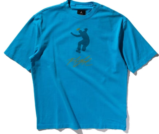 Jordan x Union M J GFX T-Shirt (Asia Sizing) Equator Blue SZ SMALL