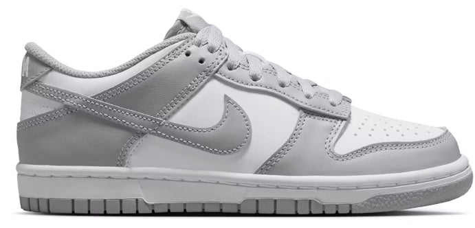 Nike Dunk Low White Light Smoke Grey (GS) SZ 6.5Y