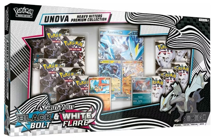 Black Bolt & White Flare Unova Heavy Hitters Premium Collection (Costco Exclusive)