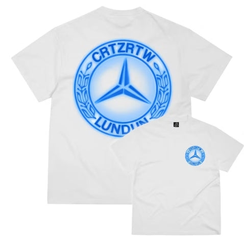Corteiz Benz Tee White SZ MEDIUM