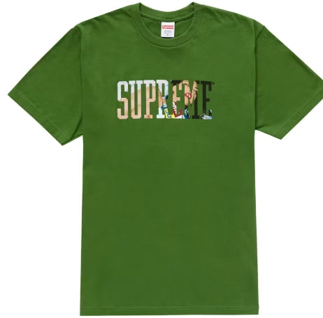 Supreme Tera Patrick Collegiate Tee Green SZ MEDIUM