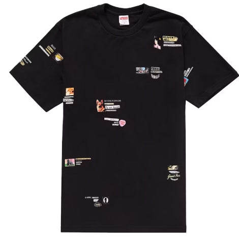Supreme Upset Tee Black SZ MEDIUM