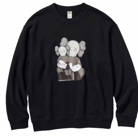KAWS x Uniqlo Longsleeve Sweatshirt SZ XXS