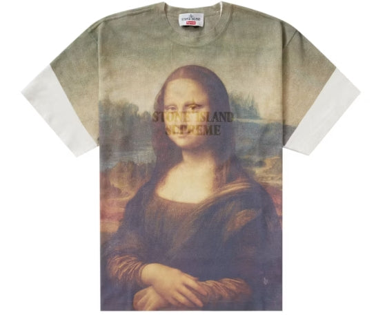 Supreme Stone Island S/S Top Mona Lisa SZ LARGE