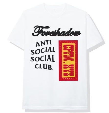 Anti Social Social Club x CPFM Tee White SZ XXL