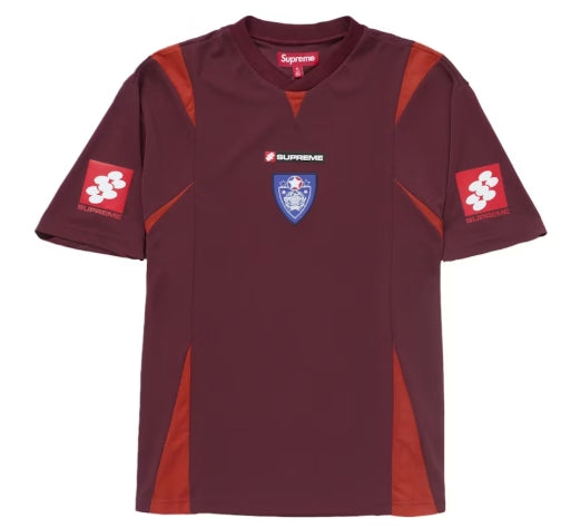 Supreme Crest Soccer Jersey Maroon SZ L