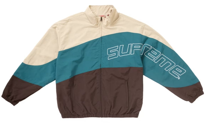 Supreme Curve Track Jacket (SS24) Brown SZ SMALL