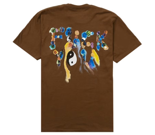 Supreme Yin Yang Tee Brown Sz Medium