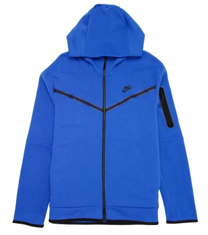 Nike Sportswear Tech Fleece Full-Zip Hoodie Game Royal/Black Sz Small