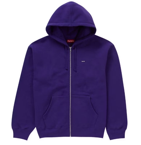 Supreme Small Box Hooded Sweatshirt (FW24) Purple Sz Large