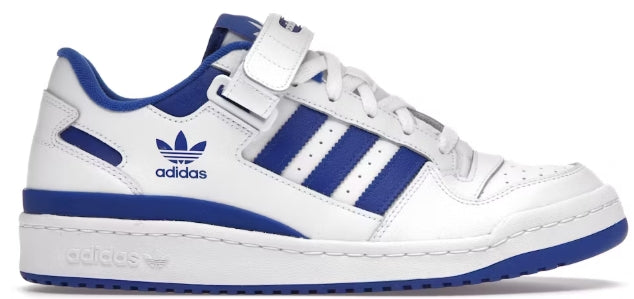 adidas Forum Low White Royal Blue SZ 6.5 NO BOX