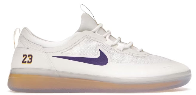 Nike SB Nyjah Free 2 Lakers SZ 6 NO BOX