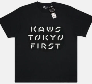 KAWS Tokyo First S/S Tee Black Sz 4xl