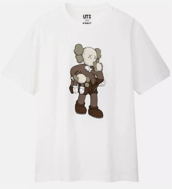 Kaws x Uniqlo Clean State White Tee SZ XS