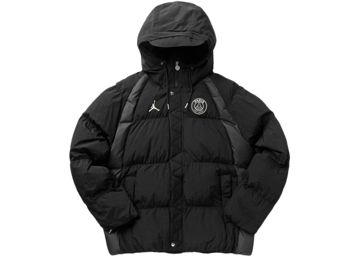 Jordan x Paris Saint-Germain Puffer Jacket Black