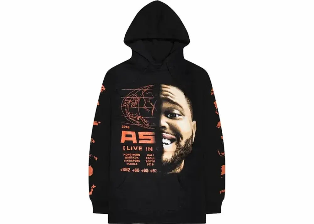The Weeknd XO Asia Tour Hoodie Black SZ XL