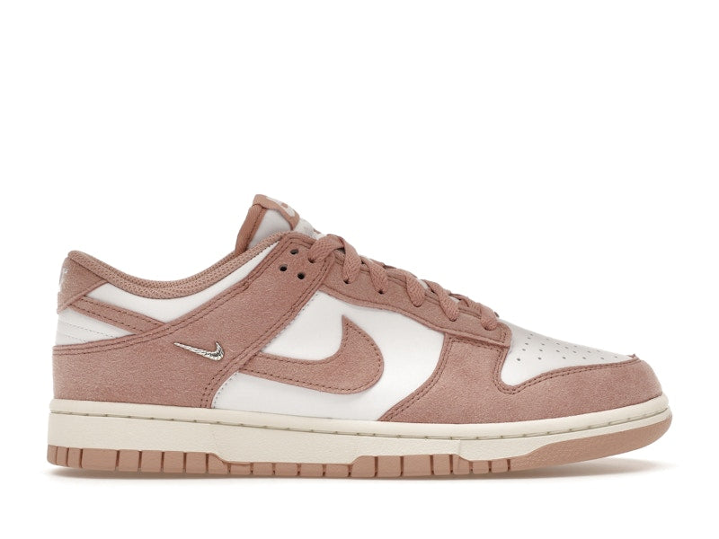 NIke Dunk Low Rose Whisper Gold Mini Swoosh (Women's) SZ 8.5 MISSING LID