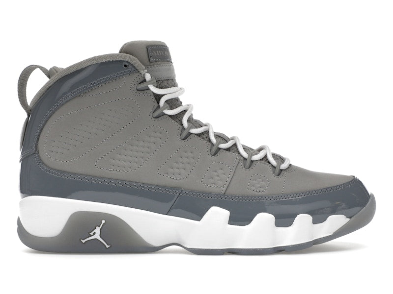 Jordan 9 Cool Grey (2025) (GS) SZ 6Y MISSING LID