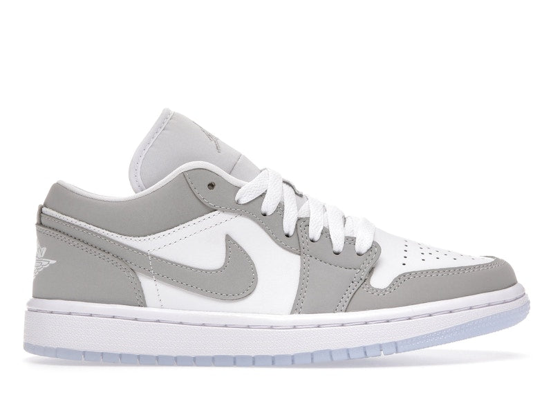 Jordan 1 Low Wolf Grey (Women's) SZ 10/8.5M MISSING LID