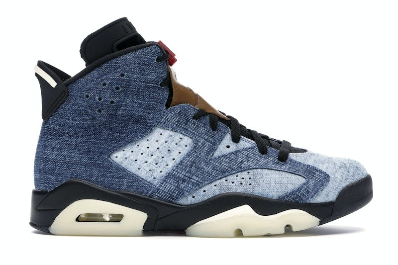 Jordan 6 Retro Washed Denim (2022) (PS) SZ 13C MISSING LID