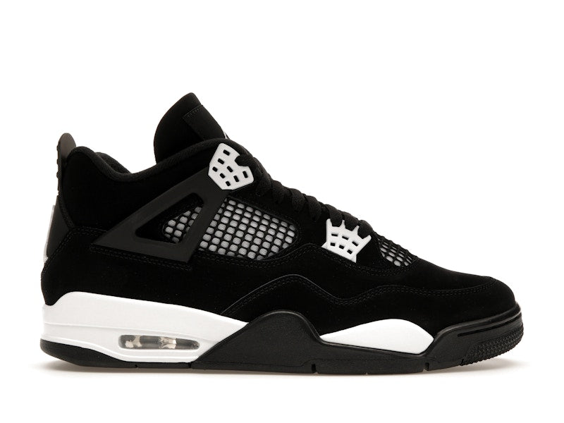 Jordan 4 Retro White Thunder SZ 10.5 B-GRADE ORANGE BOX MISSING LID