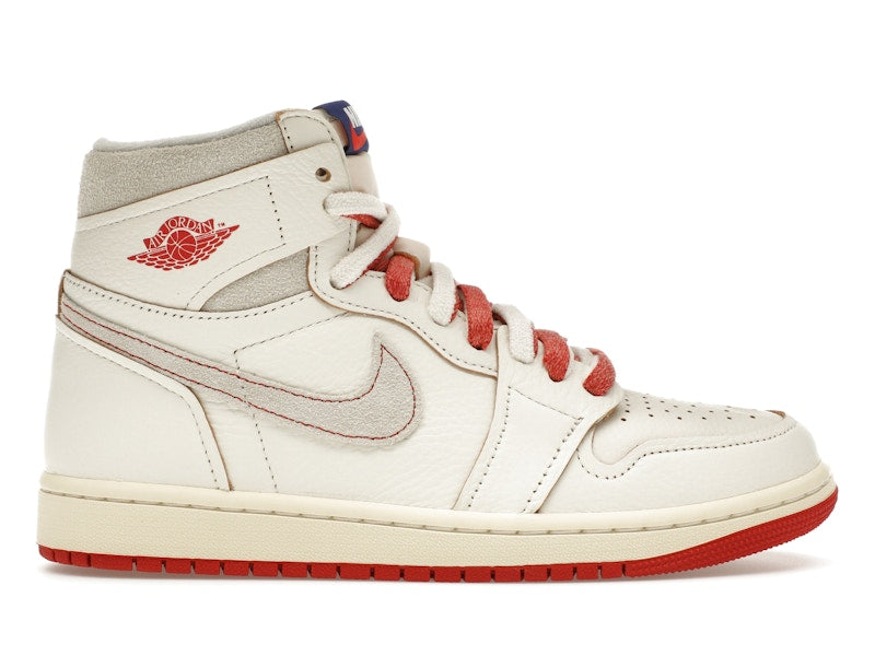 Jordan 1 Retro High Rare Air Sail Cinnabar (Women's) SZ 10/8.5M MISSING LID