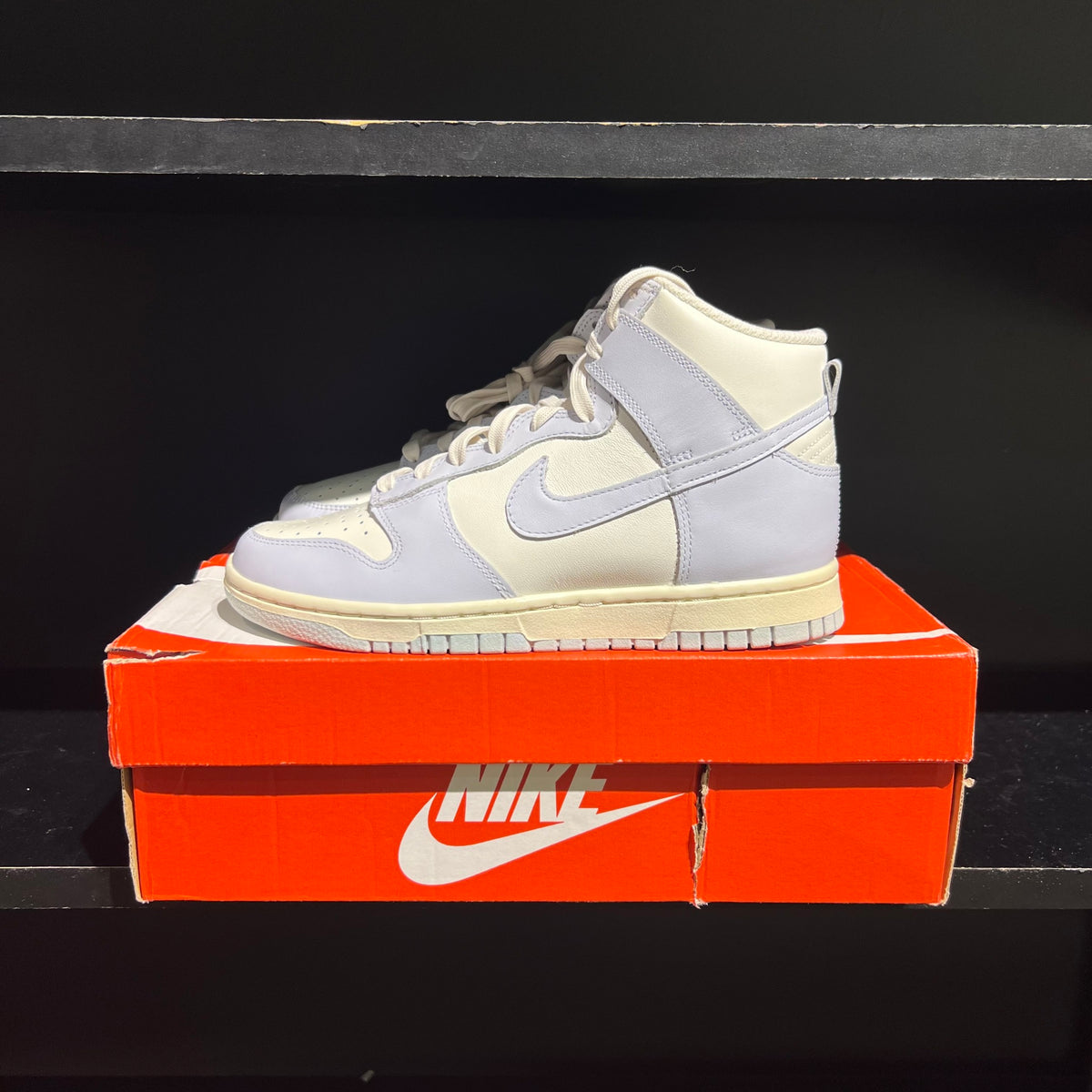 Nike Dunk High Sail Football Grey (Women's) used