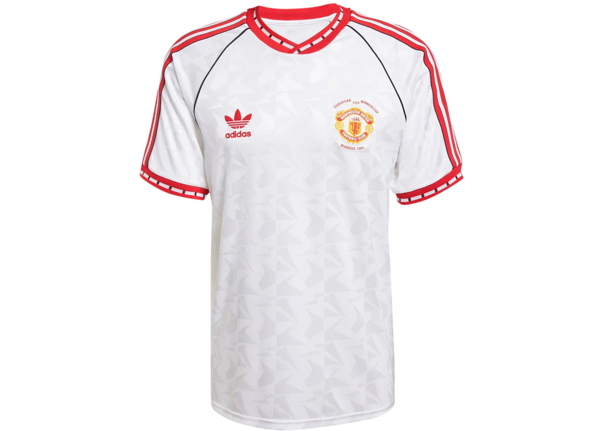 adidas Manchester United '91 Away Jersey White