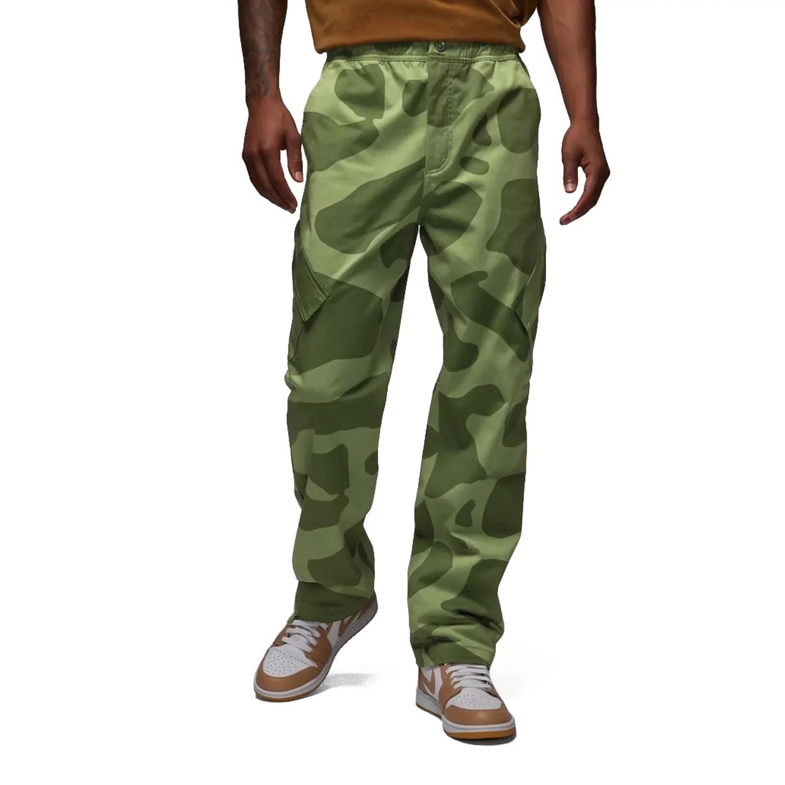 Nike Air Jordan Chicago Elephant Print Camo Cargo Pant SZ XL