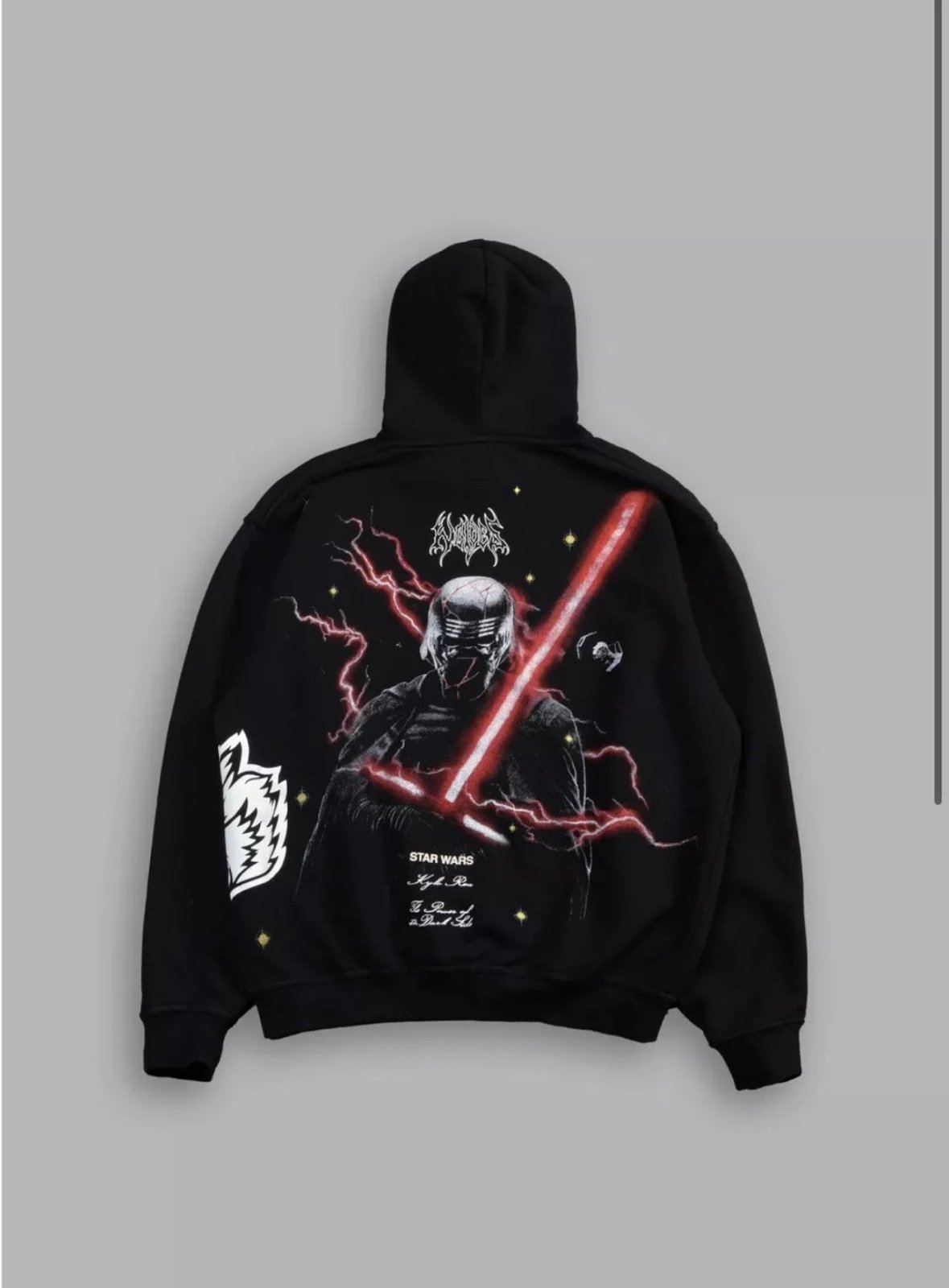 Darc Sport x Star Wars Kylo Ren Side by Side Pierce Hoodie Sz M