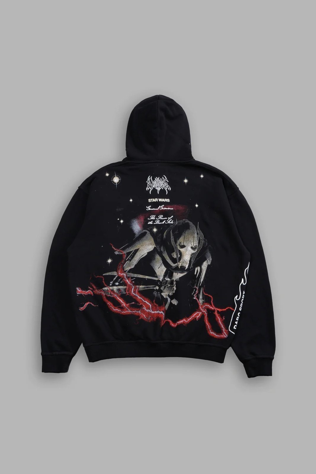 Darc Sport x Star Wars General Grievous Side by Side Pierce Hoodie Sz M
