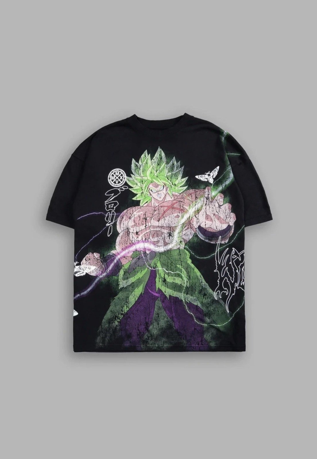 Darc Sport x DBZ Broly vs Gogeta Absolute Form Side by Side Tee Sz M